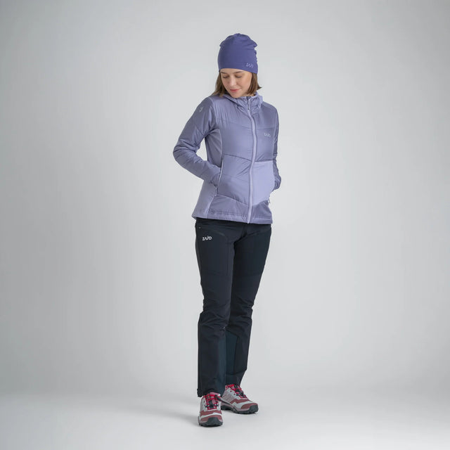 Spiro Women's Insulated Hybrid Jacket — Lavender
