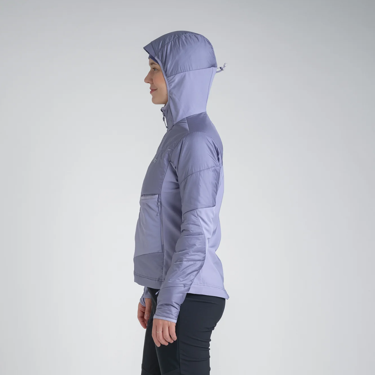 Spiro Women's Insulated Hybrid Jacket — Lavender