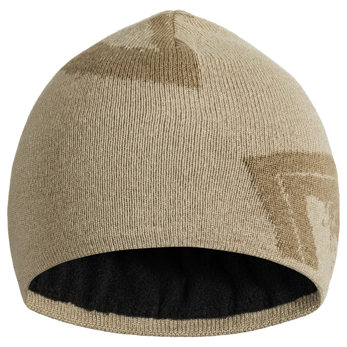 Emblemo Merino Beanie — Beige