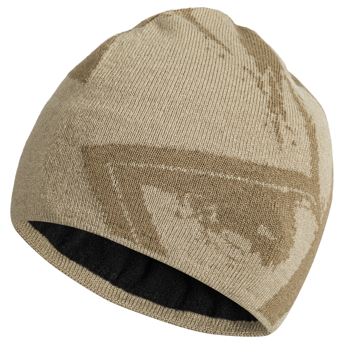 Emblemo Merino Beanie — Beige