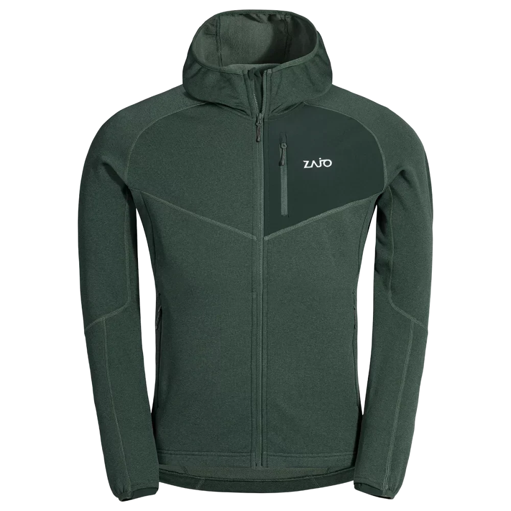 Amiko Men's Fleece Hooded Jacket