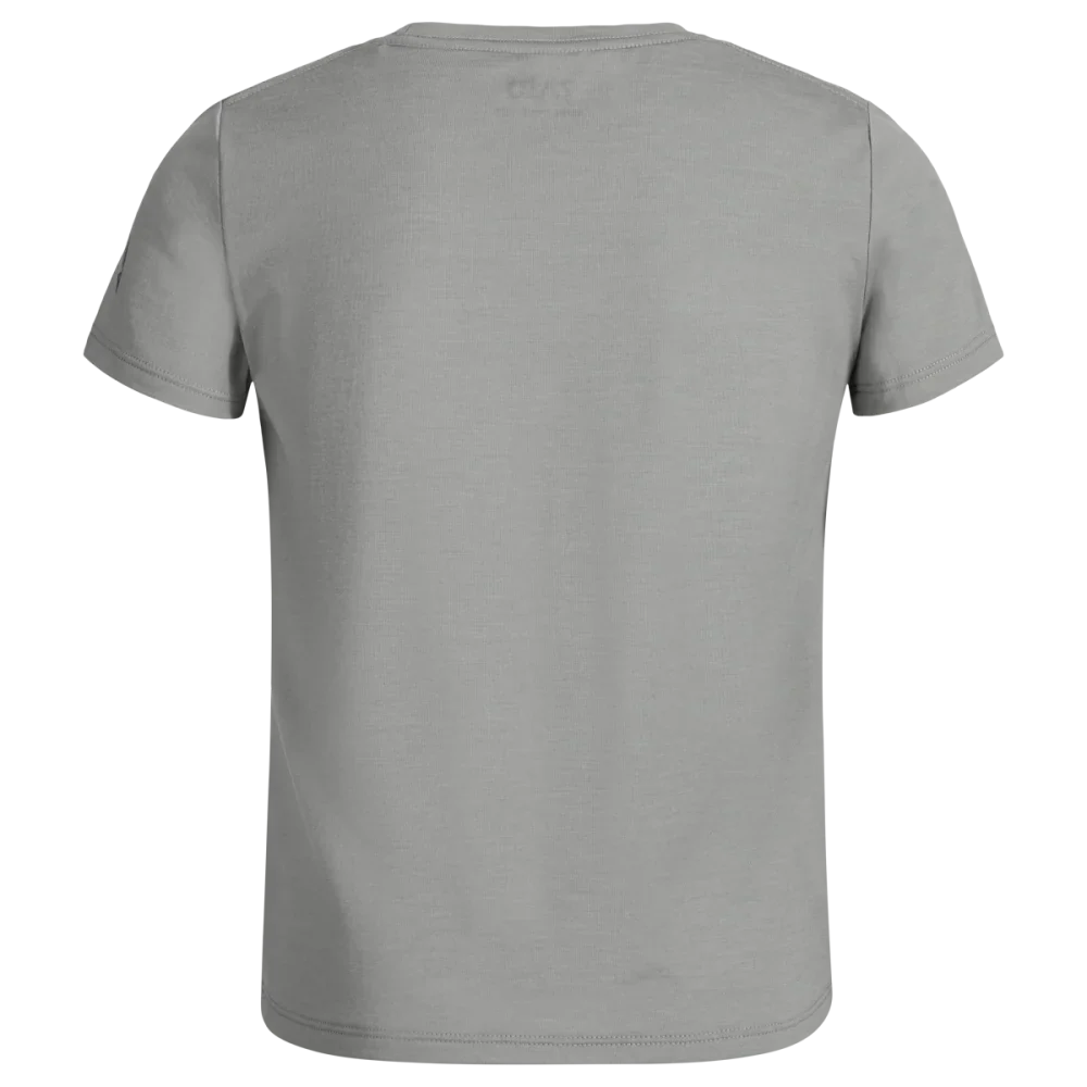 Amo Kid's Merino T-shirt — Dove Grey