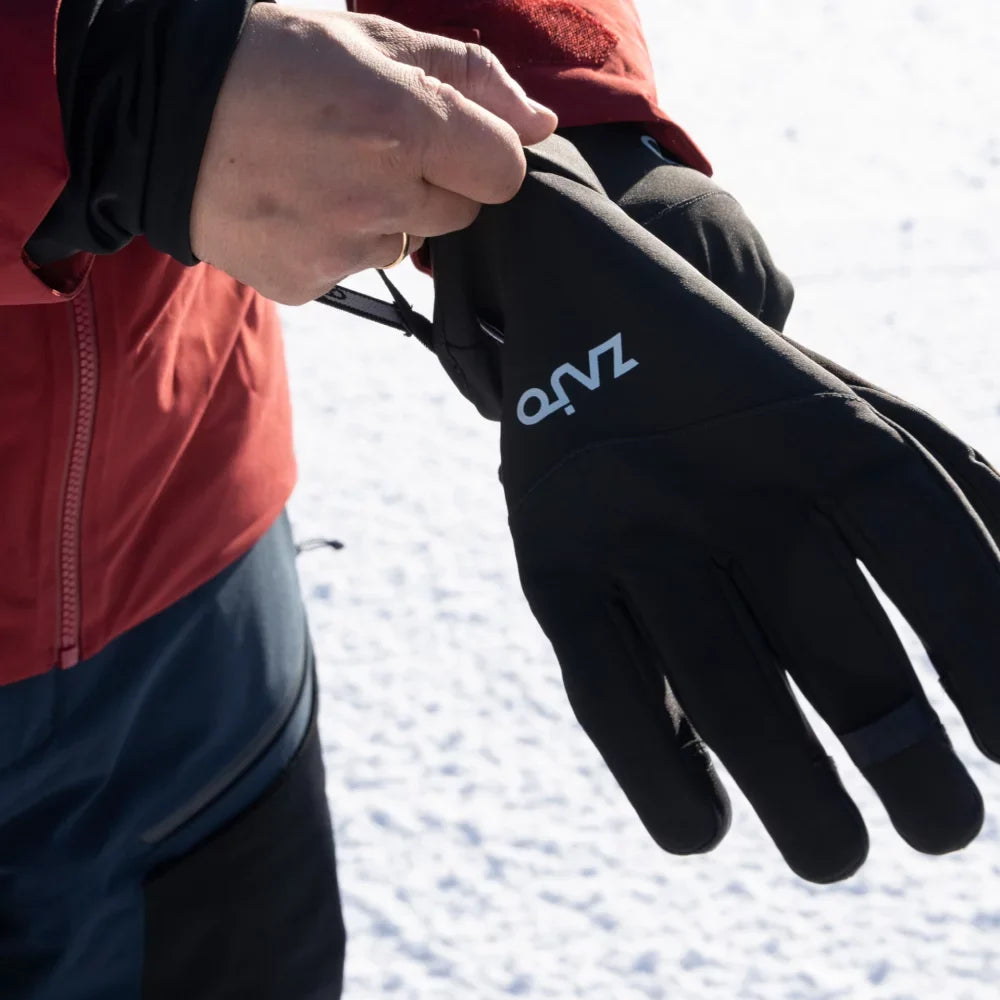Glacio Insulated Ski Gloves — Black