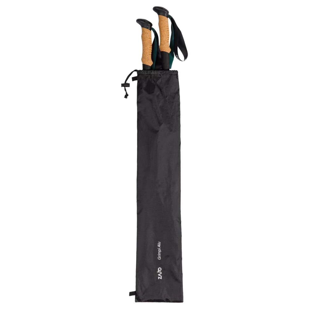 Grimpi Alu Trekking Poles — Green