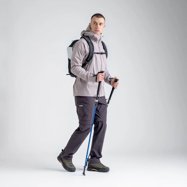 Grimpi Z-Fold Trekking Poles — Navy