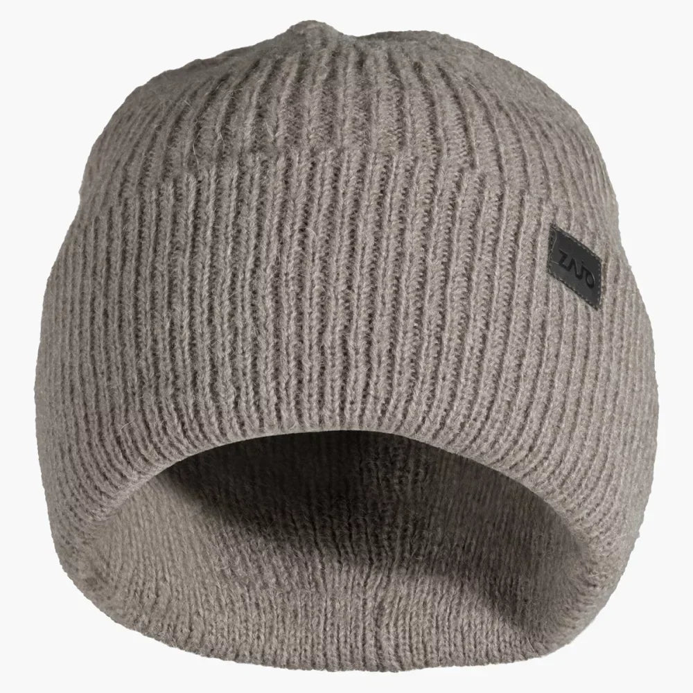 Lana Alpaca Wool Beanie — Beige