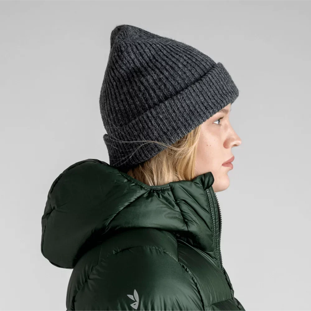 Lana Alpaca Wool Beanie — Beige