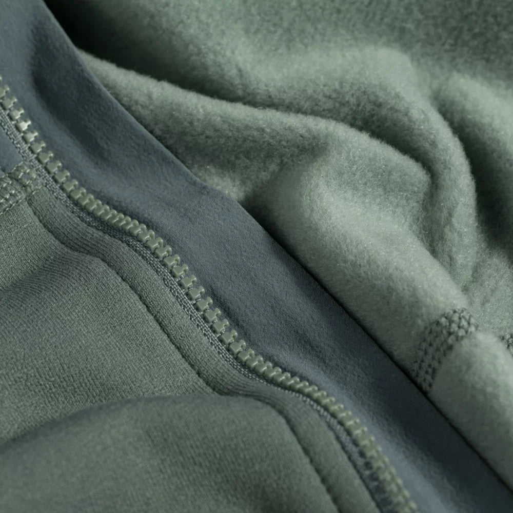 Monto Men's Fleece Jacket — Sage Green