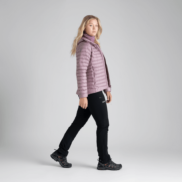Nubaro Women's Insulated Hooded Jacket — Golden Brown