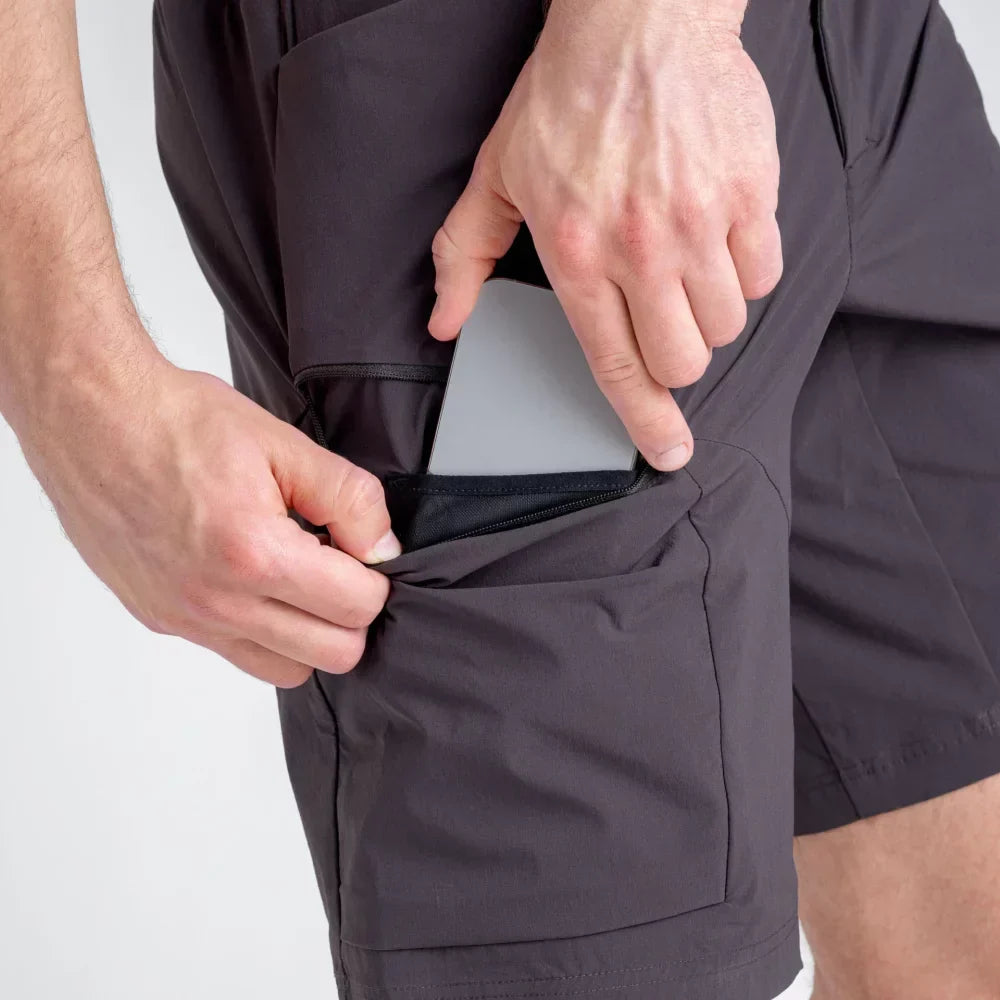 Pado Men's Hiking Shorts — Dark Navy
