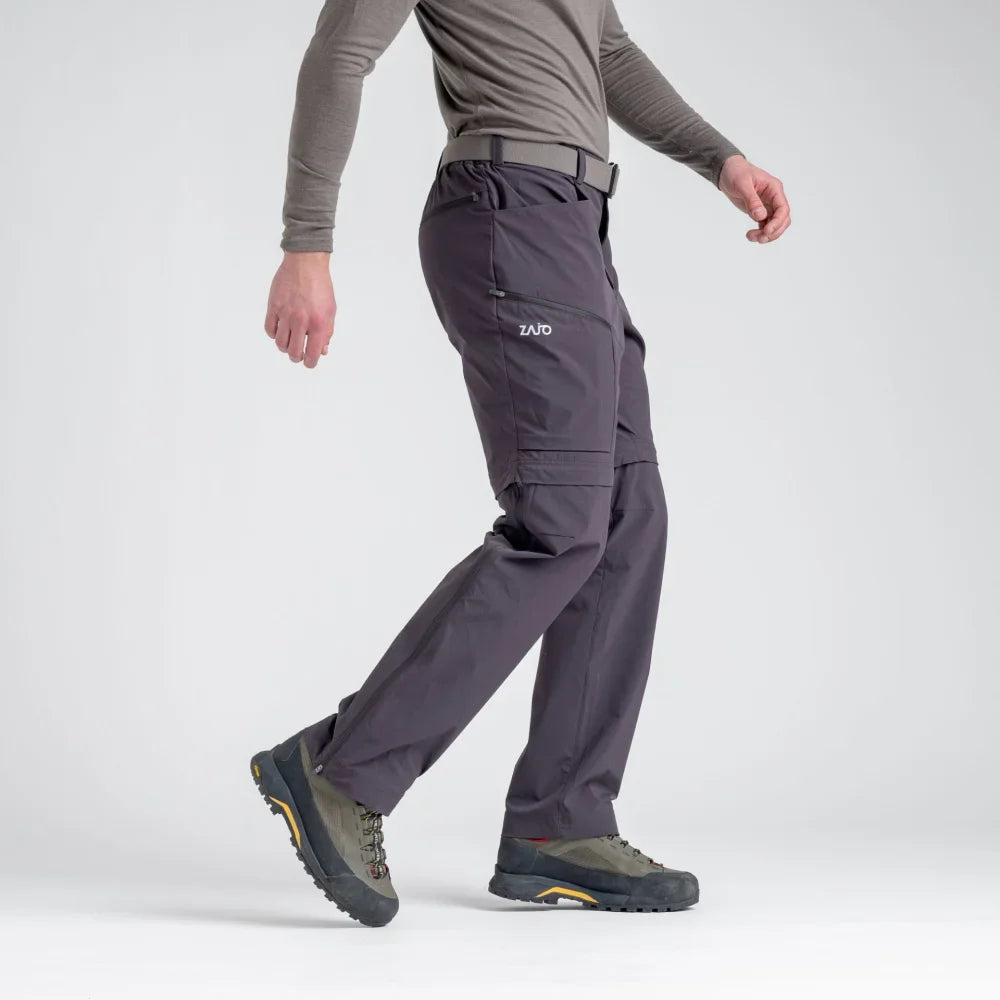 Pado Men's Zip-Off Pants — Espresso