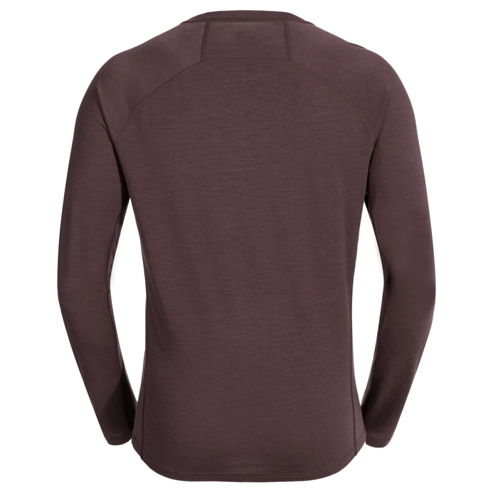 Senti Men's Merino Longsleeve — Decadent Red