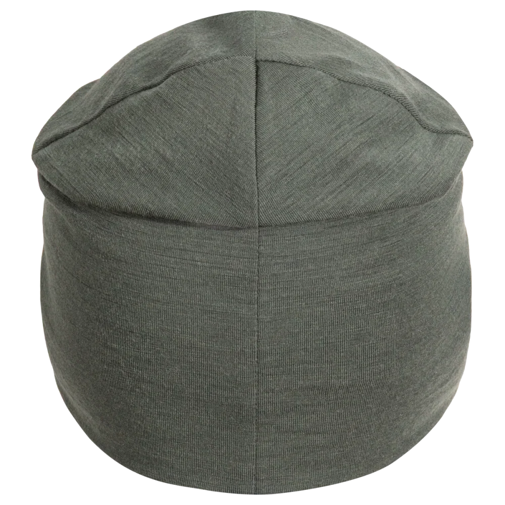 Senti Merino Beanie — Thyme Green