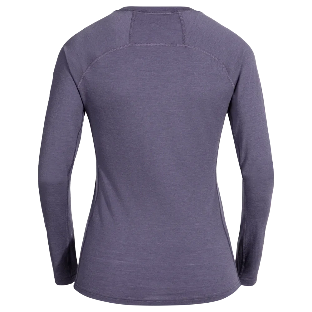 Senti Women's Merino Longsleeve — Purple