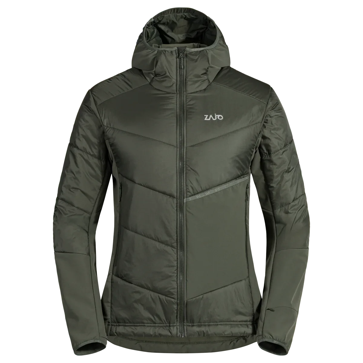 Spiro Men's Insulated Hybrid Jacket — Thyme Green