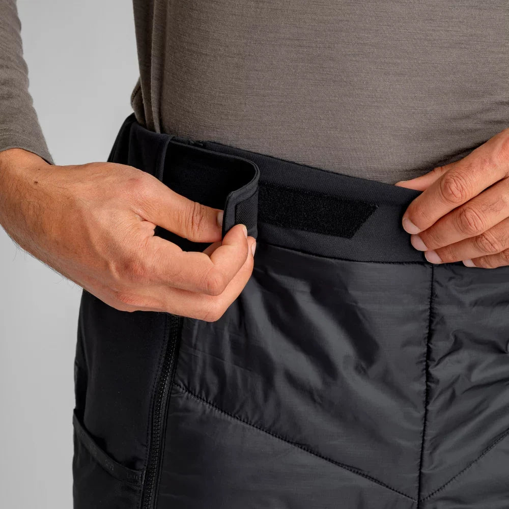 Spiro Men's Insulated Hybrid Shorts — Black