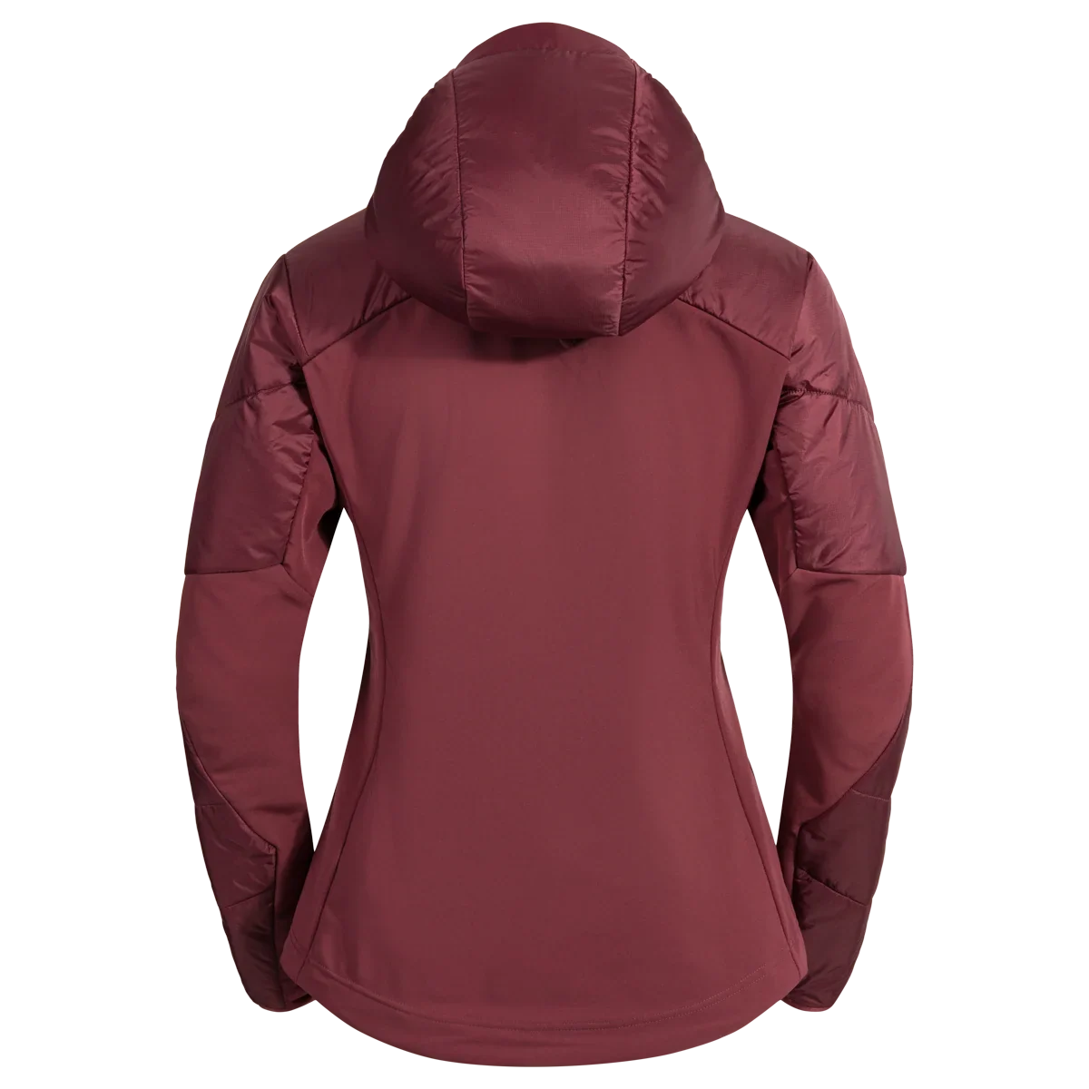 Spiro Women's Insulated Hybrid Jacket — Burned Red