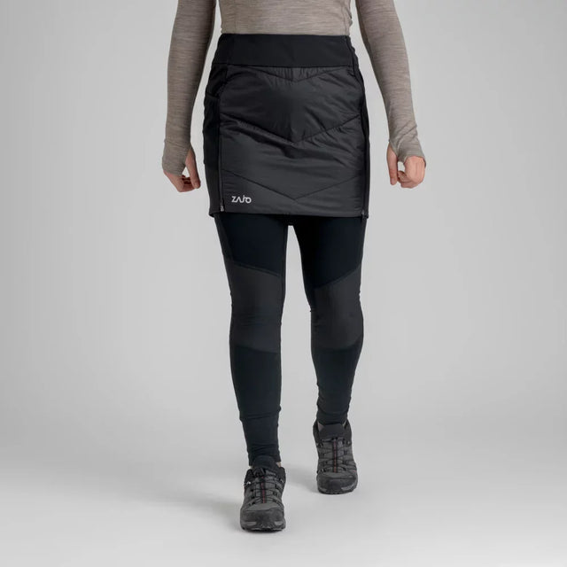 Spiro Women's Insulated Hybrid Skirt — Black