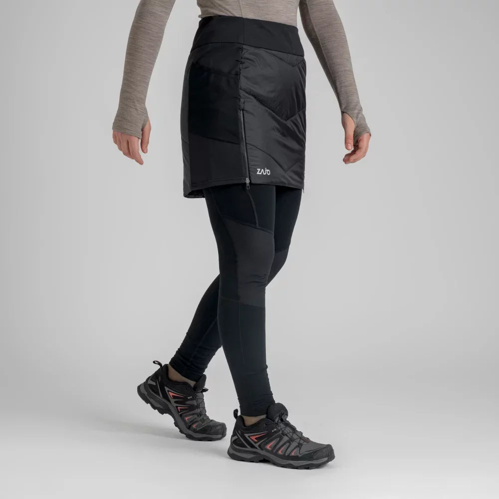 Spiro Women's Insulated Hybrid Skirt — Black