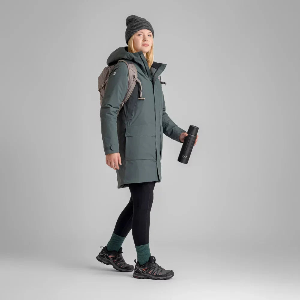 Urbo Women's Insulated Parka — Beige