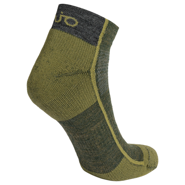 Hejma Merino Low Socks — Avocado Green