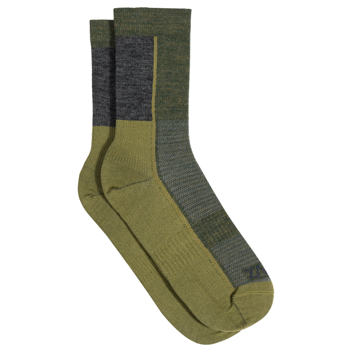 Senti Merino Mid Socks — Avocado Green