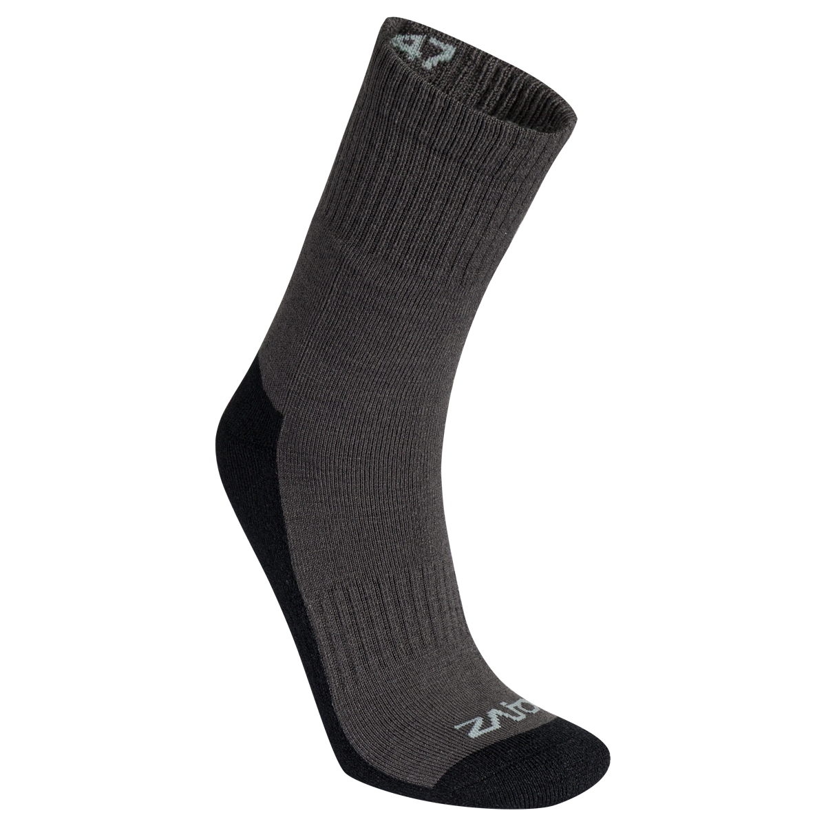 Termo Wool High Socks — Off Black