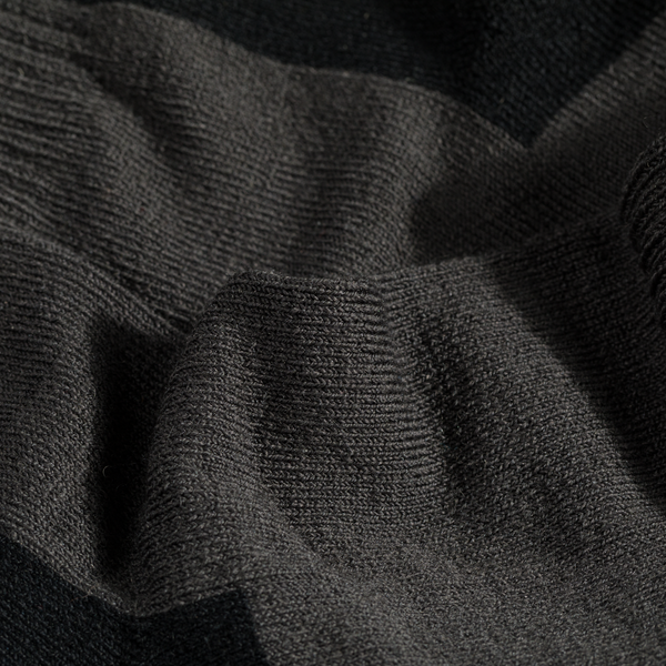 Termo Wool High Socks — Off Black