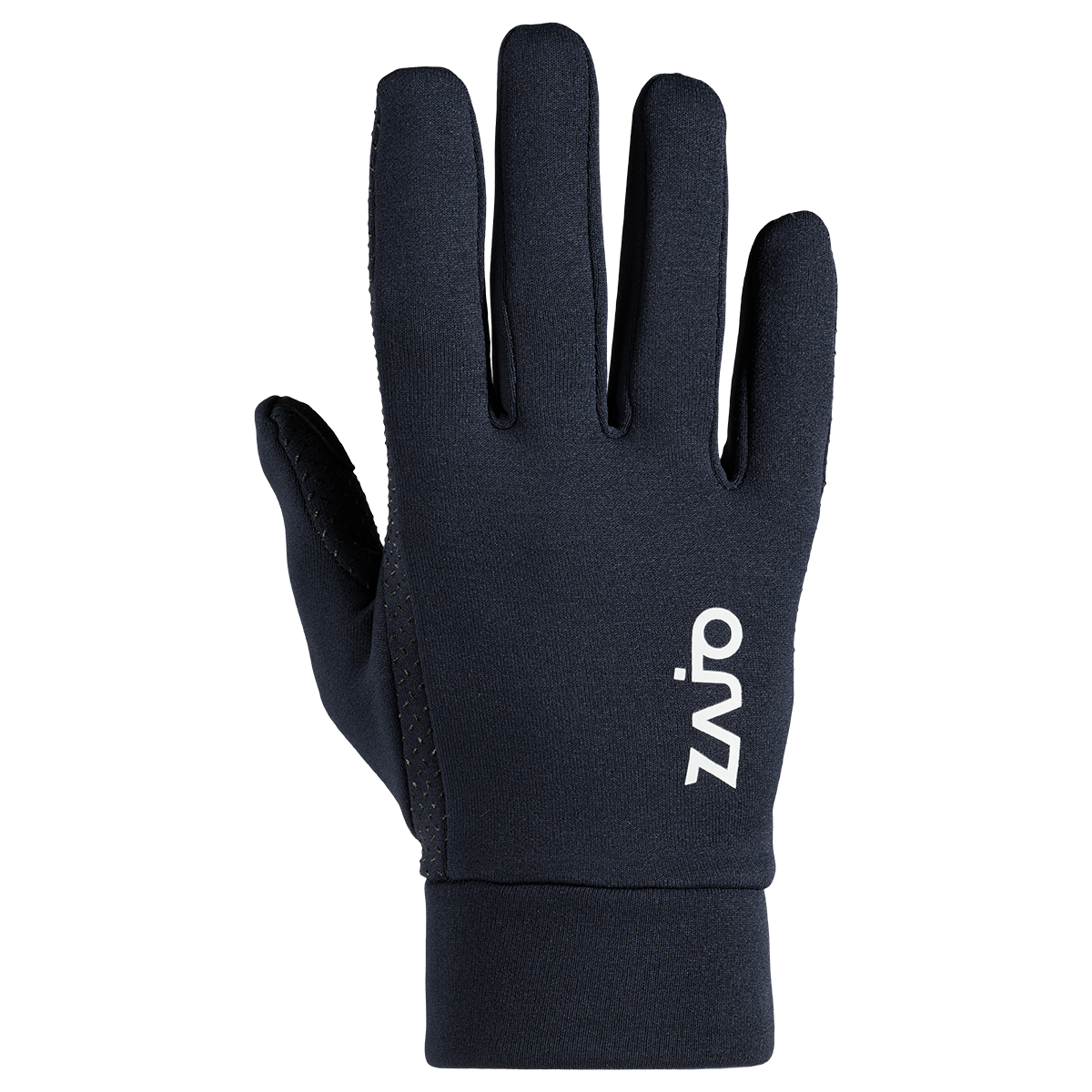 Amiko Fleece Gloves — Grey Navy