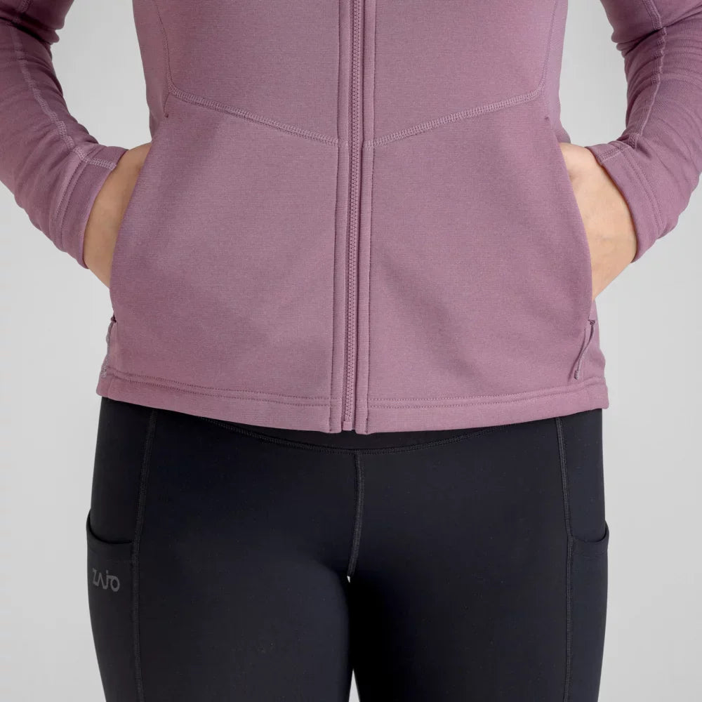 Amiko Women's Fleece Jacket — Harbor Blue
