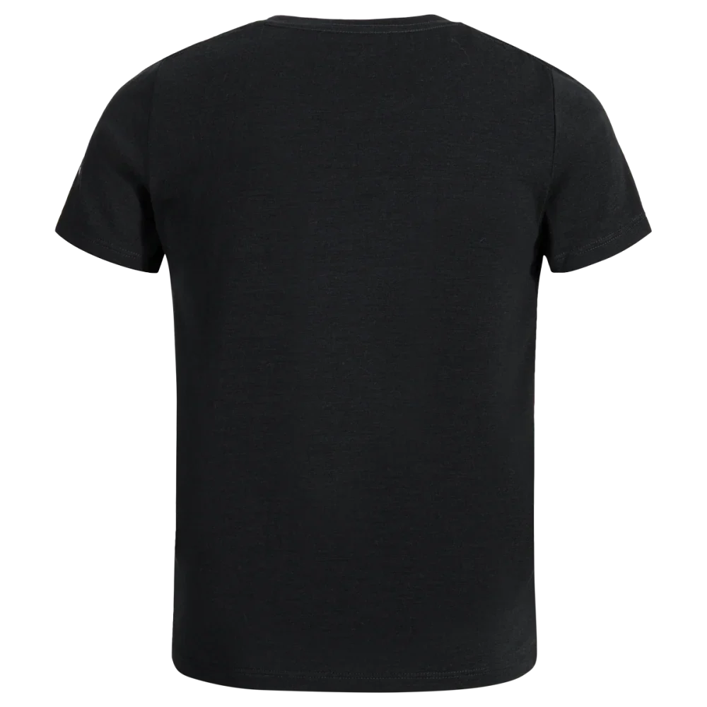 Amo Kid's Merino T-shirt — Black