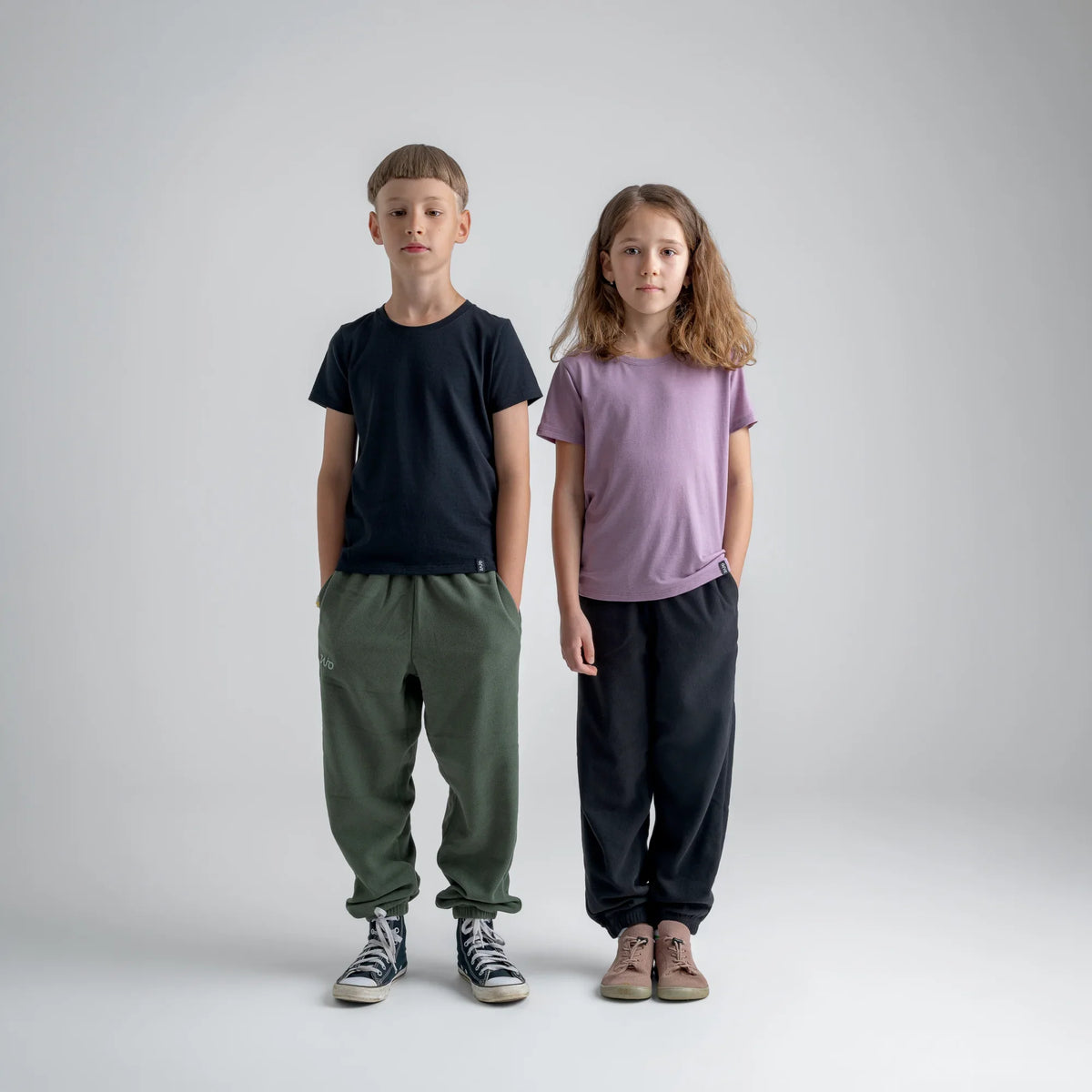 Amo Kid's Merino T-shirt — Blue