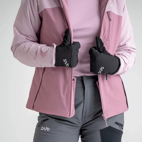 Glacio Insulated Ski Gloves — Black