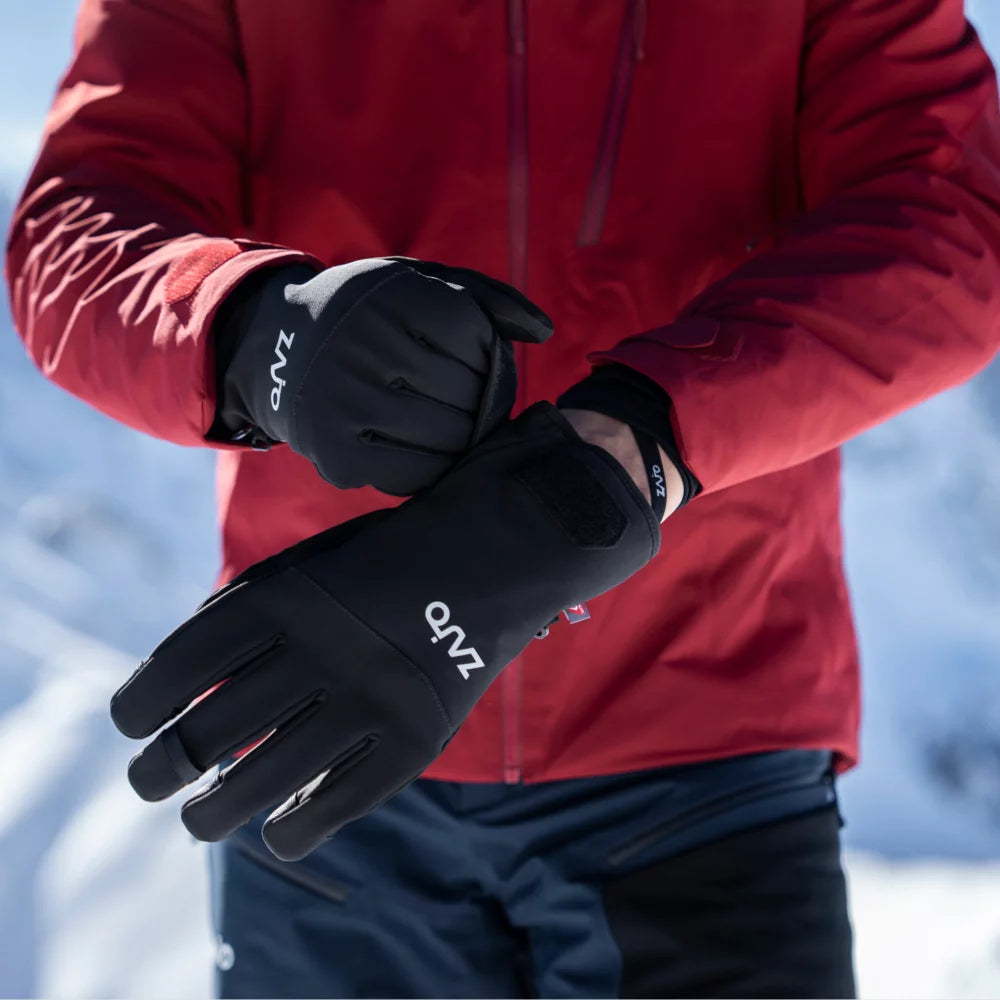 Glacio Insulated Ski Gloves — Black