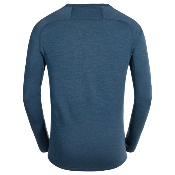 Hejma Men's Merino Longsleeve — Blue