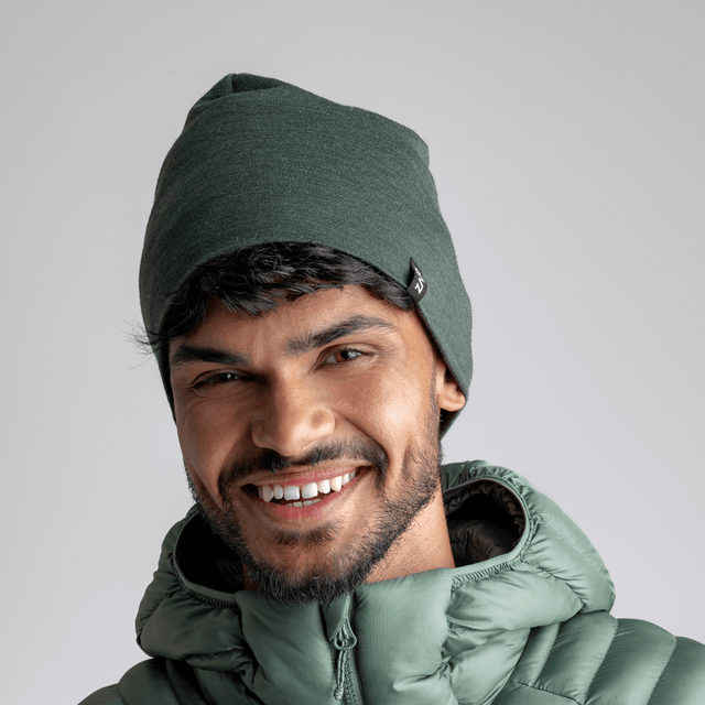 Hejma Merino Beanie — Grape Mauve