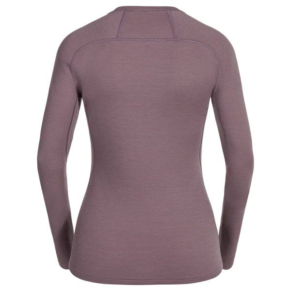 Hejma Women's Merino Longsleeve — Grape Mauve