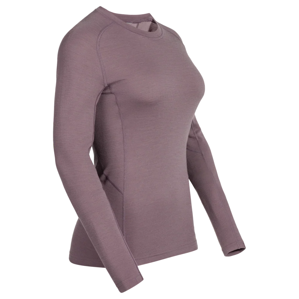 Hejma Women's Merino Longsleeve — Grape Mauve