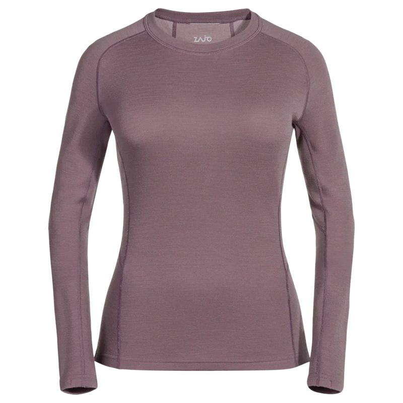 Hejma Women's Merino Longsleeve — Grape Mauve