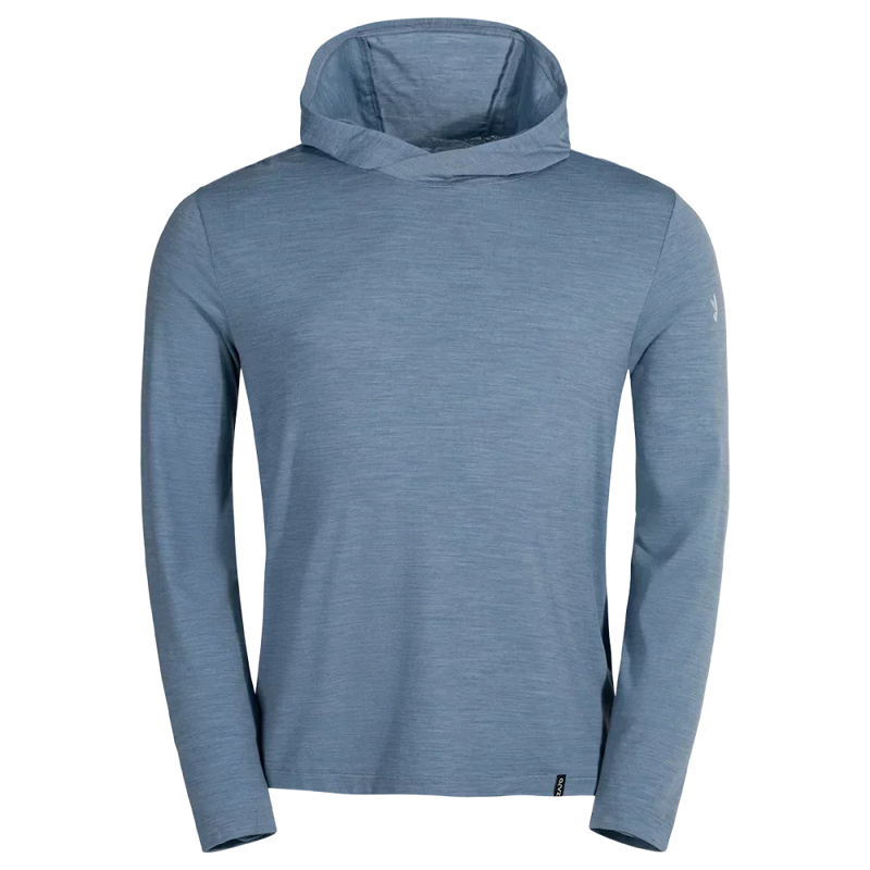 Kora Men's Merino Hoodie — Blue