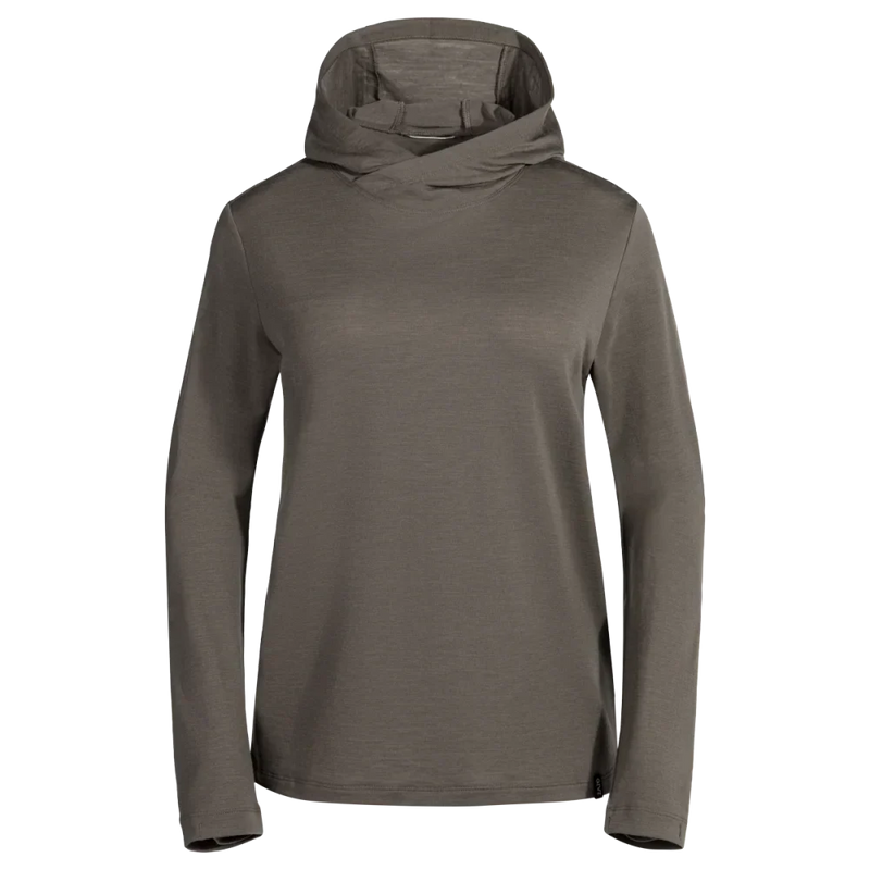 Kora Women's Merino Hoodie — Falcon Grey