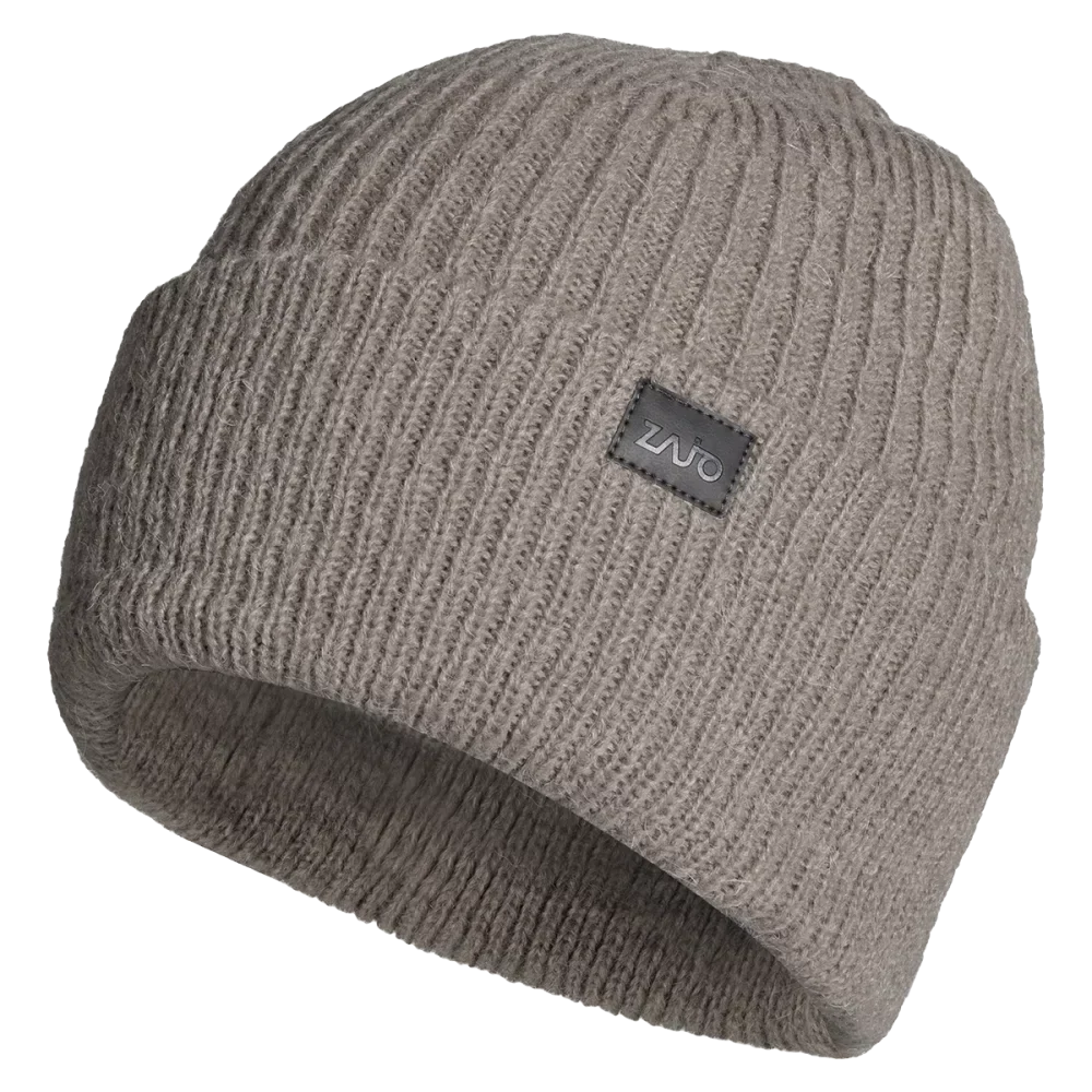 Lana Alpaca Wool Beanie — Beige