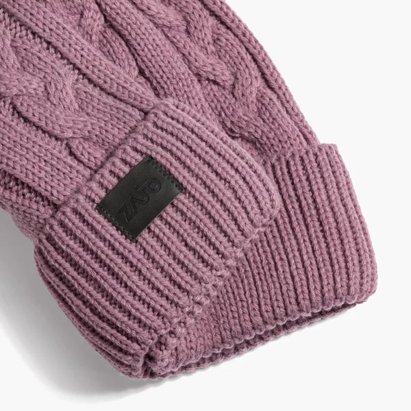 Mola Kid's Beanie — Light Rose