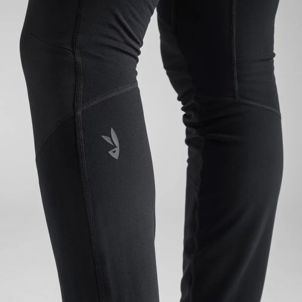 Montaro Men's Thermal Elastic Tights — Black