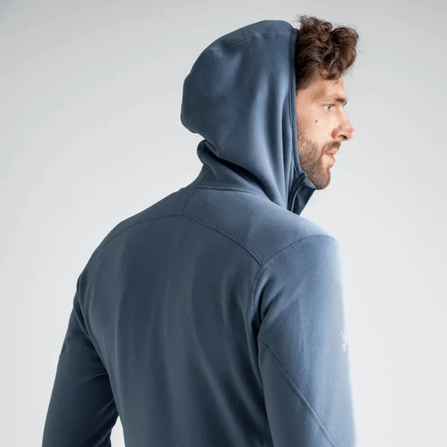 Monto Men's Fleece Jacket — Blue