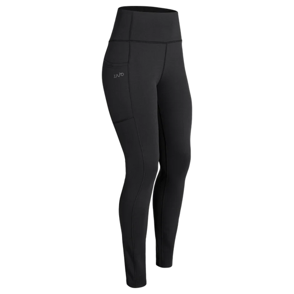 Monto Women's Merino Winter Tights — Black