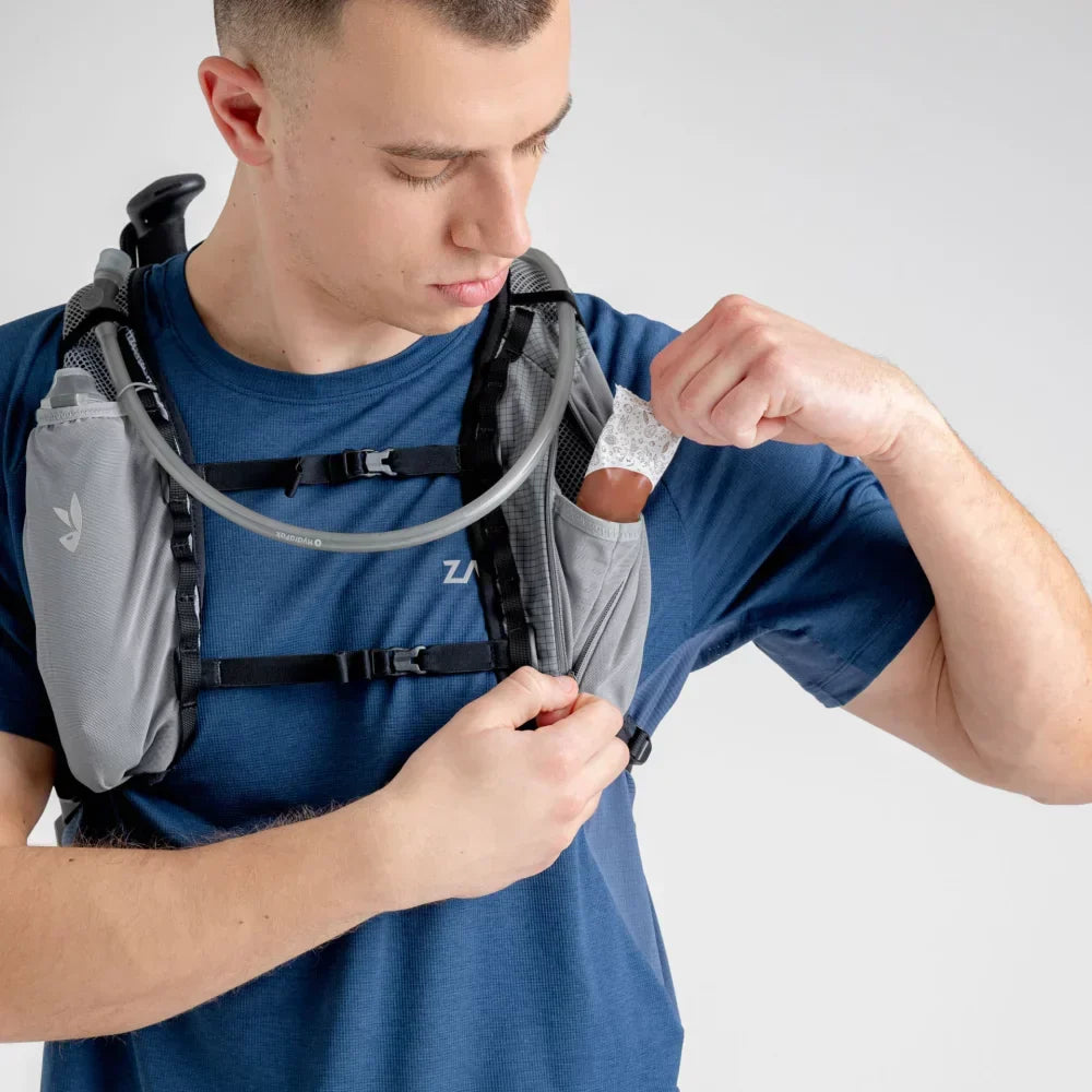 Movo 12l Performance Backpack — Grey