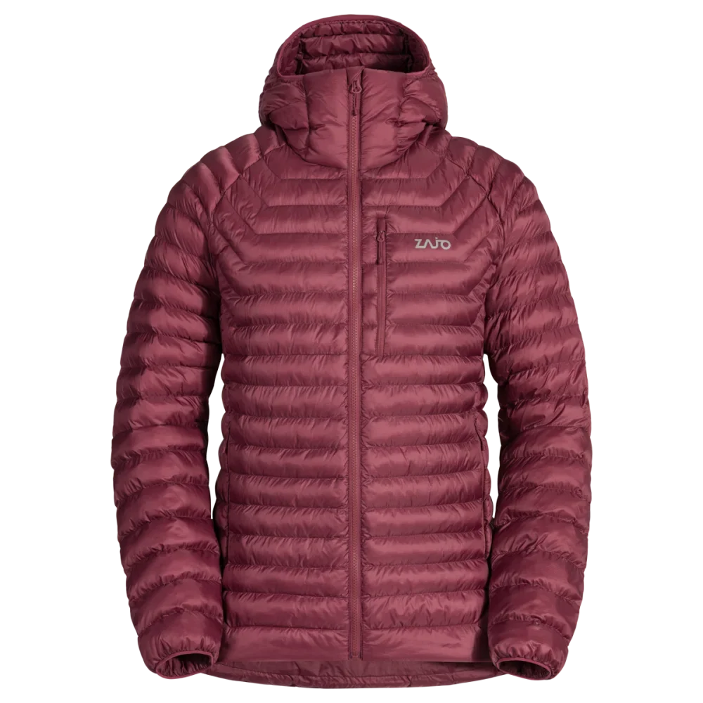Nubaro Men's Insulated Hooded Jacket — Earth Red