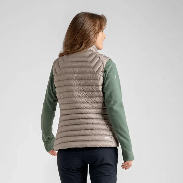 Nubaro Women's Insulated Vest — Black