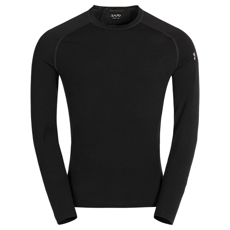 Senti Men's Merino Longsleeve — Black